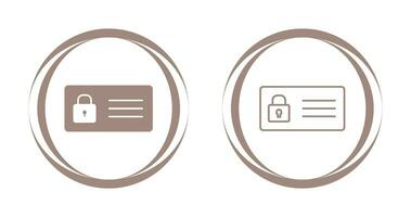 Protected Card Vector Icon