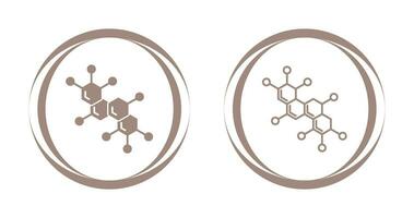 icono de vector de molécula