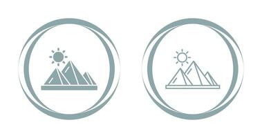 Pyramid Vector Icon