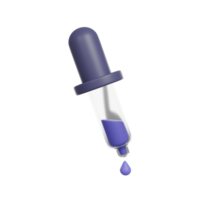 pipet 3d geven icoon png