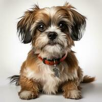 cute shih tzu dog ai photo