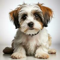 cute shih tzu dog ai photo