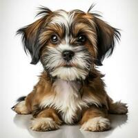 cute shih tzu dog ai photo