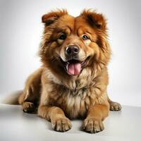 cute chow chow dog ai photo