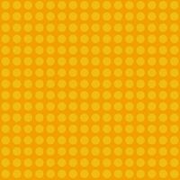 Seamless pattern vector background of a plastic building block close-up. Yellow flat background from the children's designer. A simple texture of two shades. Printing on textiles and paper