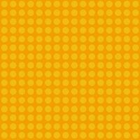 Seamless pattern vector background of a plastic building block close-up. Yellow flat background from the children's designer. A simple texture of two shades. Printing on textiles and paper