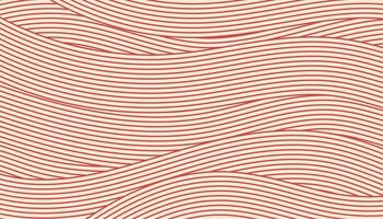 Red spaghetti texture. Italian pasta abstract waves background. vector