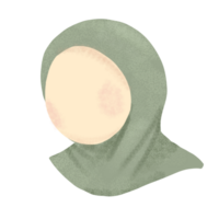 hijab cartone animato illustrazione png