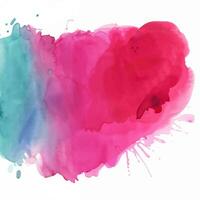 Soft watercolor splash stain background photo