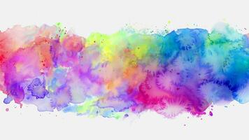 Soft watercolor splash stain background photo