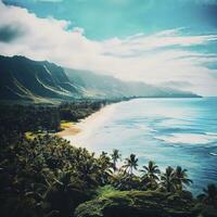 Hawaii. AI Generative photo
