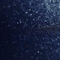 Navy blue glitter texture. AI Generative photo