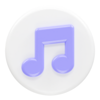 Music icon rendering transparent element png