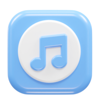 Musik- Symbol Rendern transparent Element png