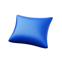 pillow 3d rendering icon illustration png