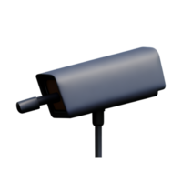 cctv 3d rendering icon illustration png