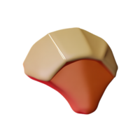 shell 3d rendering icon illustration png