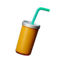 fruit juice 3d rendering icon illustration png