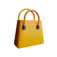 Tasche Tasche 3d Rendern Symbol Illustration png