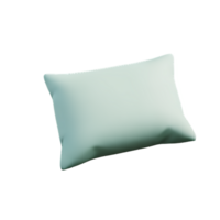 pillow 3d rendering icon illustration png