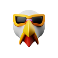 Adler 3d Rendern Symbol Illustration png