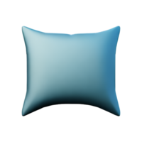 pillow 3d rendering icon illustration png