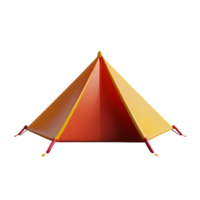 tent 3d renderen icoon illustratie png