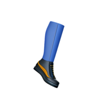 foot 3d rendering icon illustration png