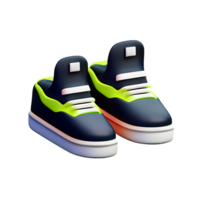 scarpe da ginnastica 3d interpretazione icona illustrazione png