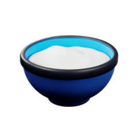 bowl 3d rendering icon illustration png