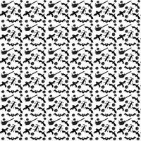 W Seamless halloween pattern design, Creative halloween layout for your designeb vector