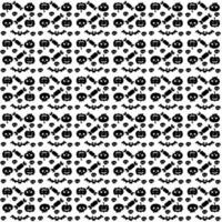 Seamless halloween pattern design, Creative halloween layout for your designWeb vector