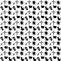 Seamless halloween pattern design, Creative halloween layout for your designWeb vector