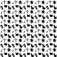 Seamless halloween pattern design, Creative halloween layout for your designWeb vector