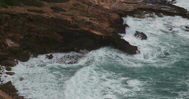 rosh hanikra costero paisaje video