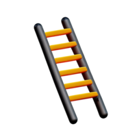 ladder 3d rendering icon illustration png