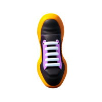 scarpe da ginnastica 3d interpretazione icona illustrazione png