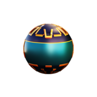 tribal 3d rendering icon illustration png