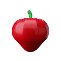 raspberry 3d rendering icon illustration png