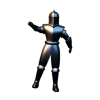 knight 3d rendering icon illustration png