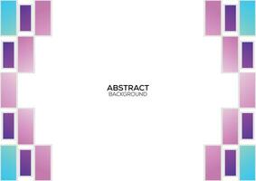 geometric rectangle background gradient design vector