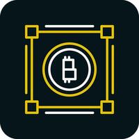 Distributed ledger Vector Icon Design