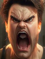 anger man out photo