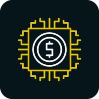 Digital currency Vector Icon Design
