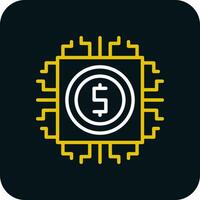 Digital currency Vector Icon Design