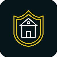 Property insurance Vector Icon Design