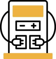 Charging station Vector Icon Design