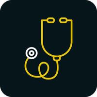 Stethoscope Vector Icon Design