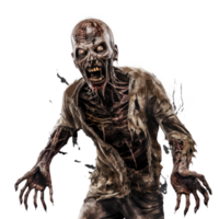 Scary Zombie isolated png