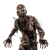 pauroso zombie isolato png